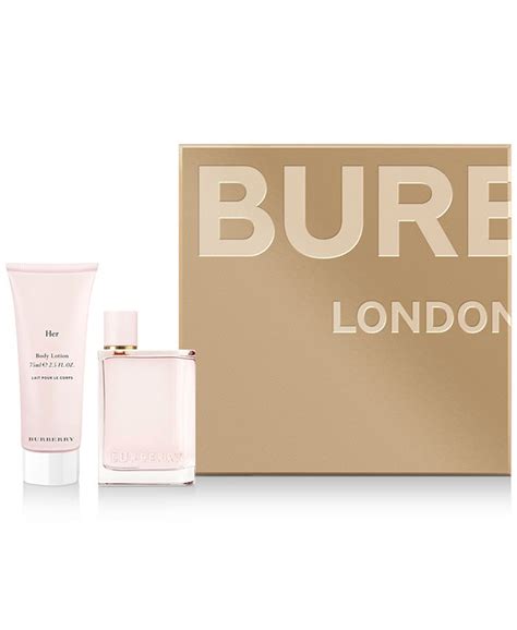 burberry blossom 3 pc macy's|macy's burberry her.